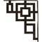 Ekena Millwork Eris Wrought Iron Bracket, (Single center brace), Antiqued Warm Silver 1 1/2"W x 12"D x 15"H BKTM01X12X15SERAWS - alternate 4